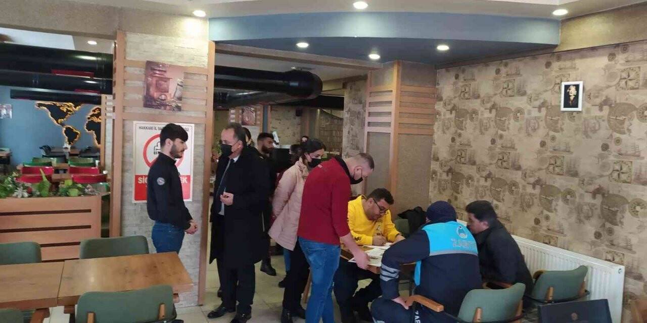 Hakkari Belediyesinden fiyat etiketi ve liste denetimi