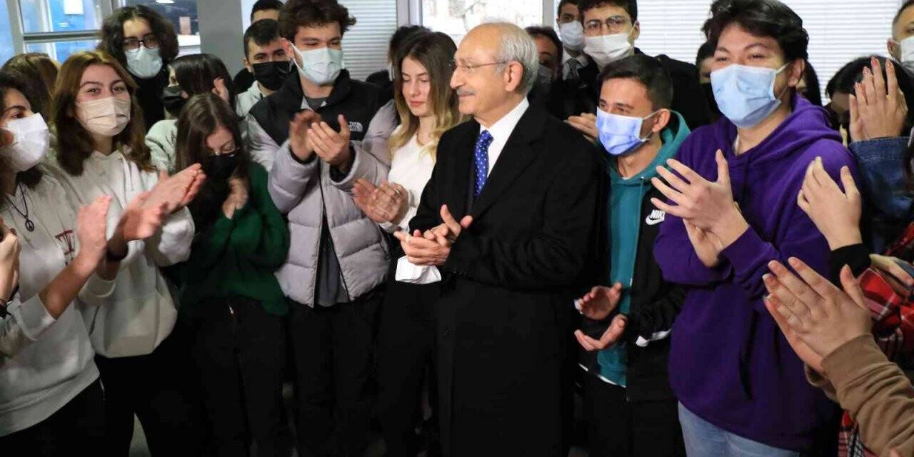 CHP Genel Başkanı Kemal Kılıçdaroğlu gençlerle buluştu