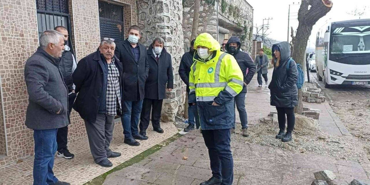 Ulutepe Caddesi’nde incelemelerde bulunuldu