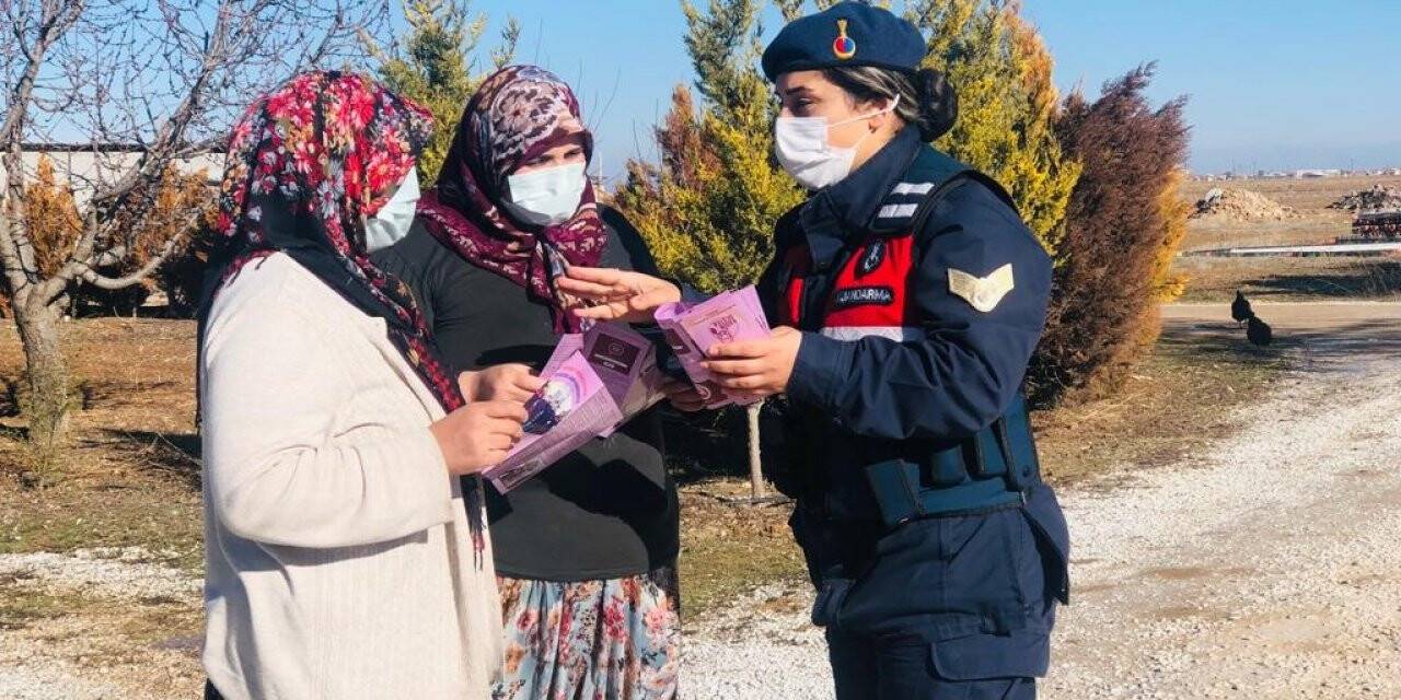 Aksaray jandarma KADES eğitimlerini sürdürüyor
