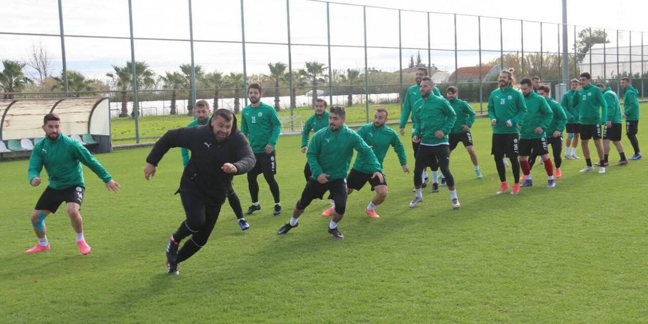 Sivas Belediyespor’un Antalya kampı sona erdi