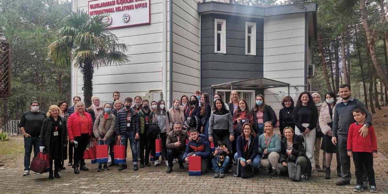 Avrupa ülkelerinden gelen öğrenciler OMÜ’de