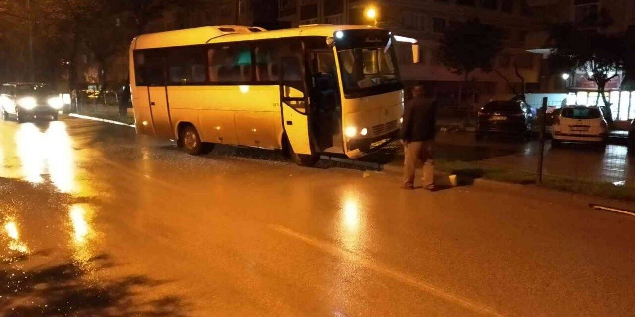 Bursa’da servis kazası