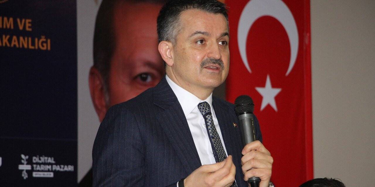 Bakan Pakdemirli ’Aşı’ müjdesini Manisa’dan verdi