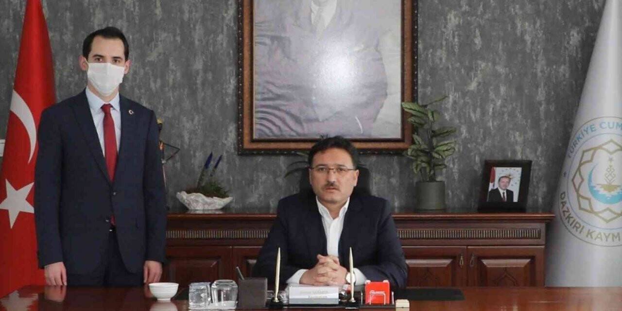 Vali Çiçek, Kaymakam Sercan Sakarya’dan brifing aldı