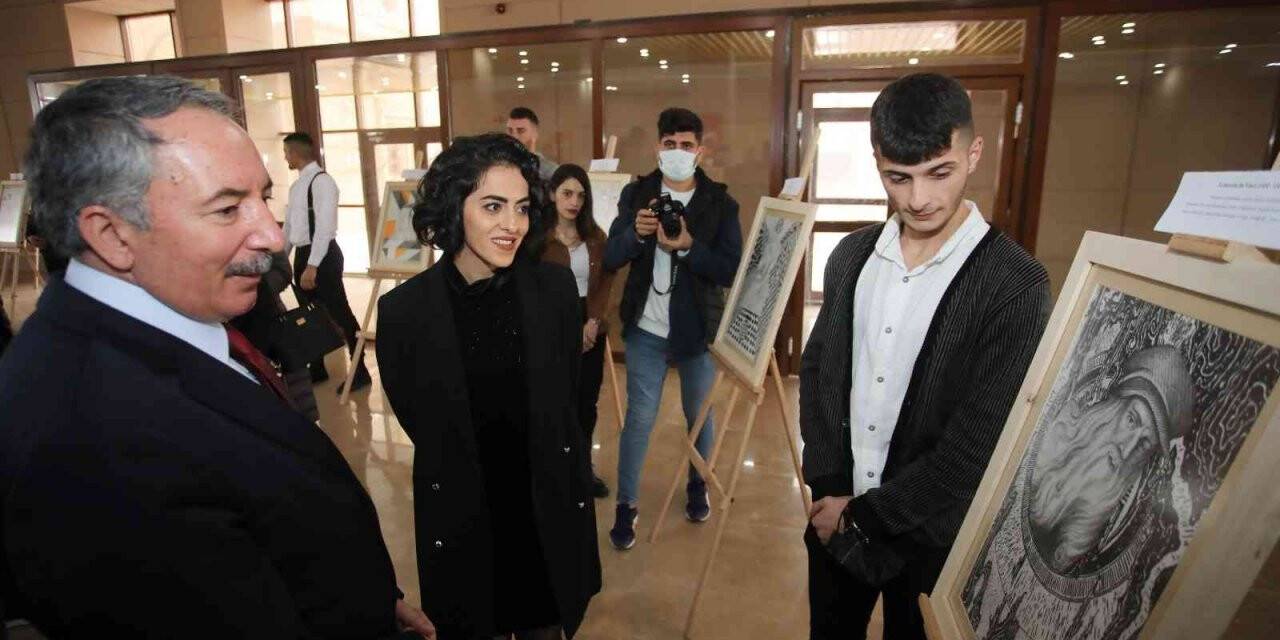 AİÇÜ’de tasarım sergisi açıldı