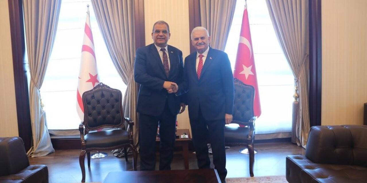 KKTC Başbakanı Sucuoğlu’ndan AK Parti Genel Başkanvekili Yıldırım’a ziyaret