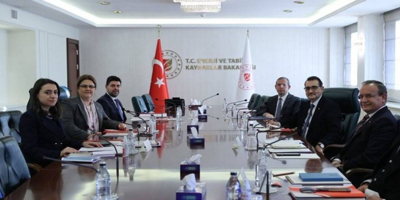 Bakan Dönmez, Aile ve Sosyal Hizmetler Bakanı Derya Yanık ile görüştü