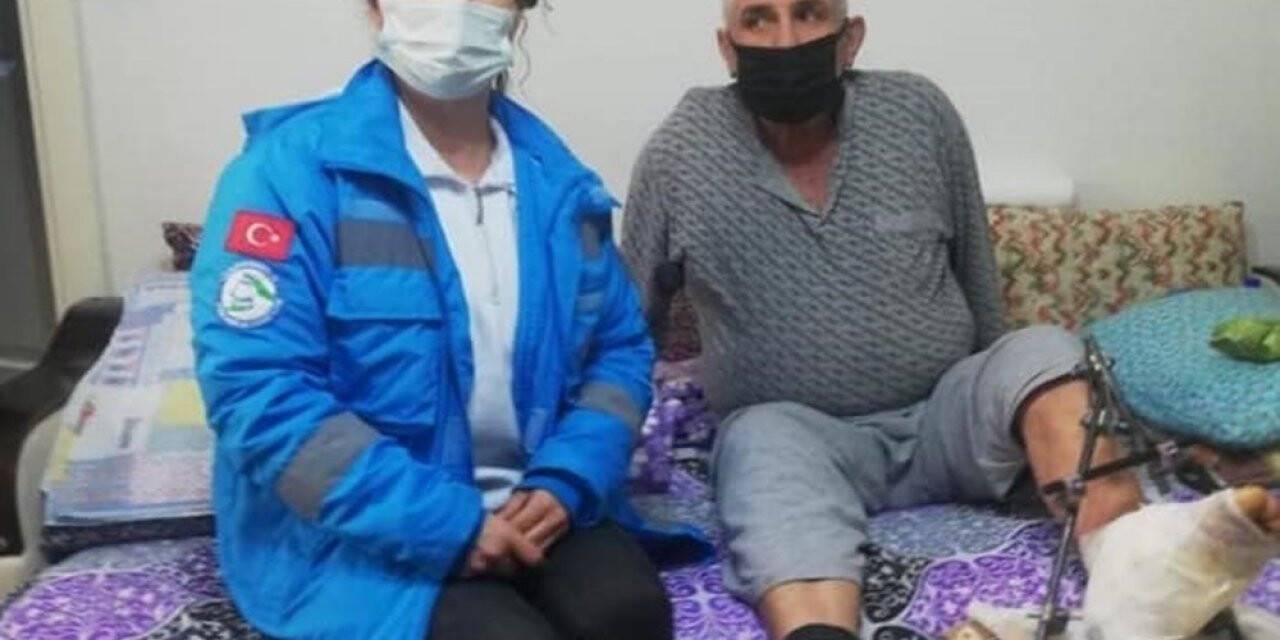 Aydın Devlet Hastanesi Evde Sağlık Birimi bin 120 hastaya hizmet veriyor