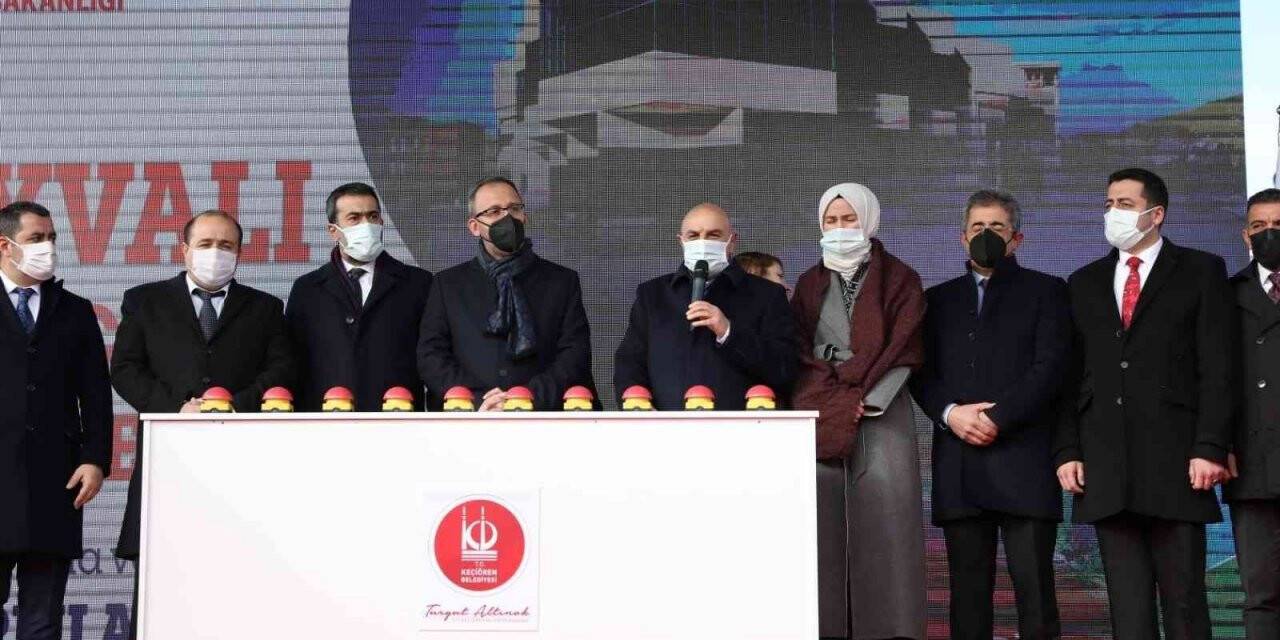 Keçiören’de 35 yeni spor tesis açıldı, Gençlik Merkezi’nin temeli atıldı