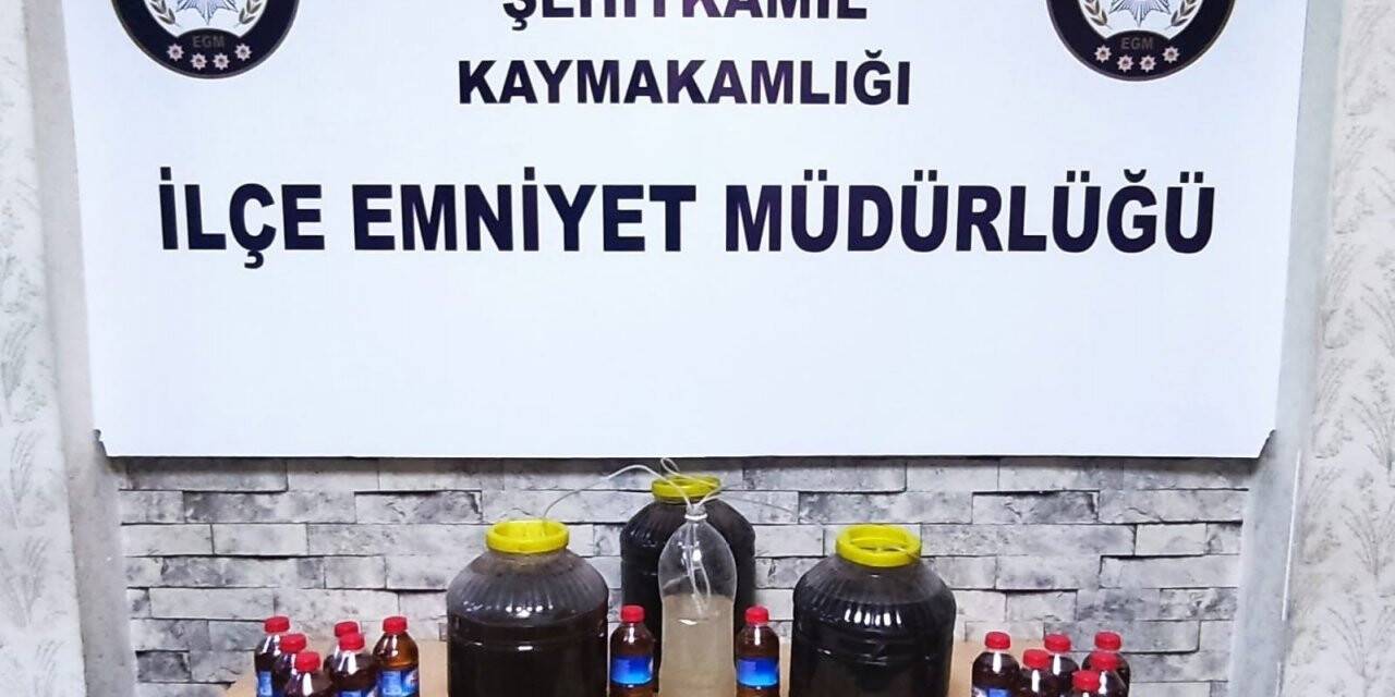 Gaziantep’te sahte içki operasyonu
