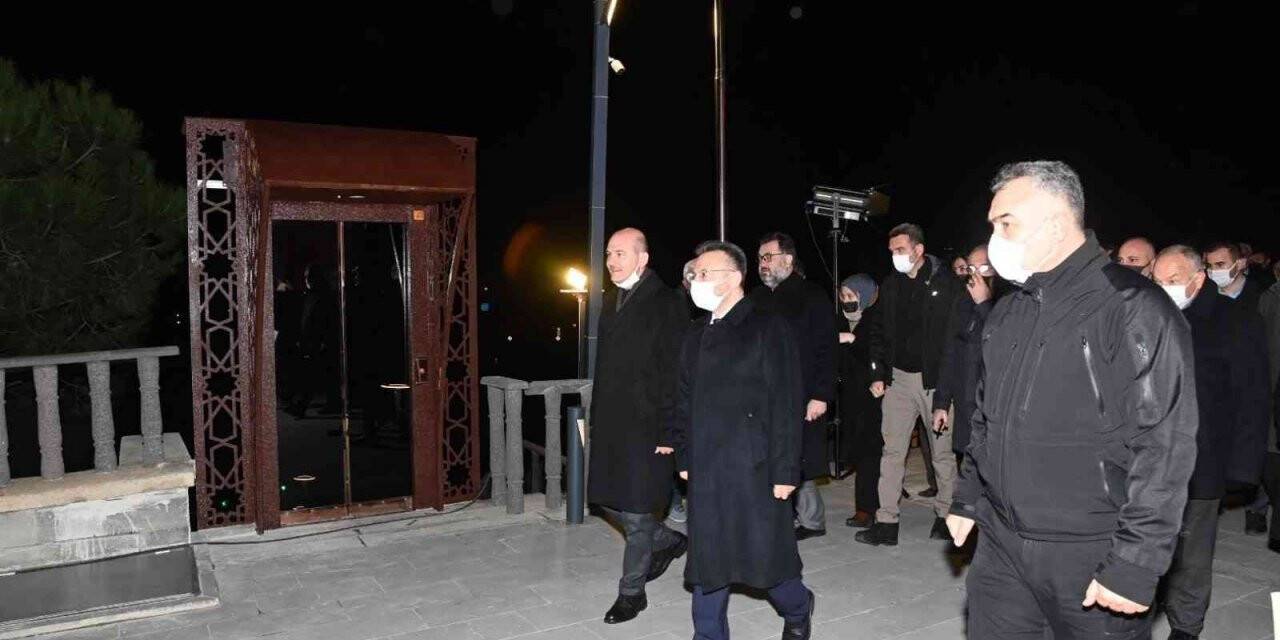 Bakan Soylu, Koçarlı’da incelemelerde bulundu