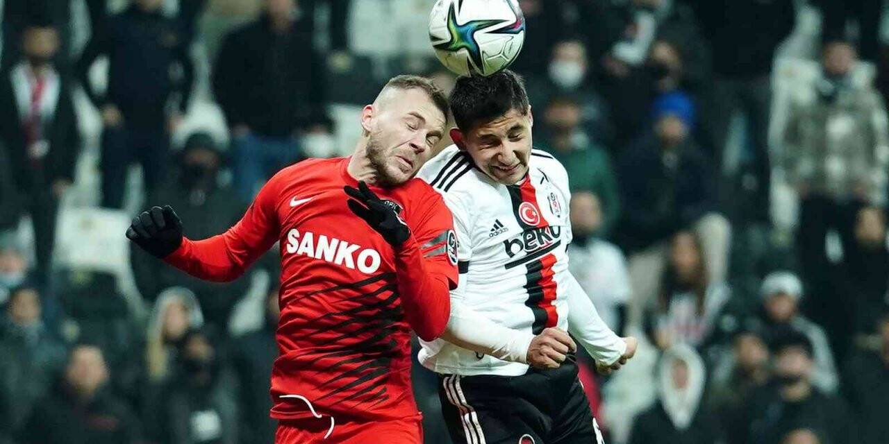 Spor Toto Süper Lig: Beşiktaş: 1 - Gaziantep FK: 0 (Maç sonucu)