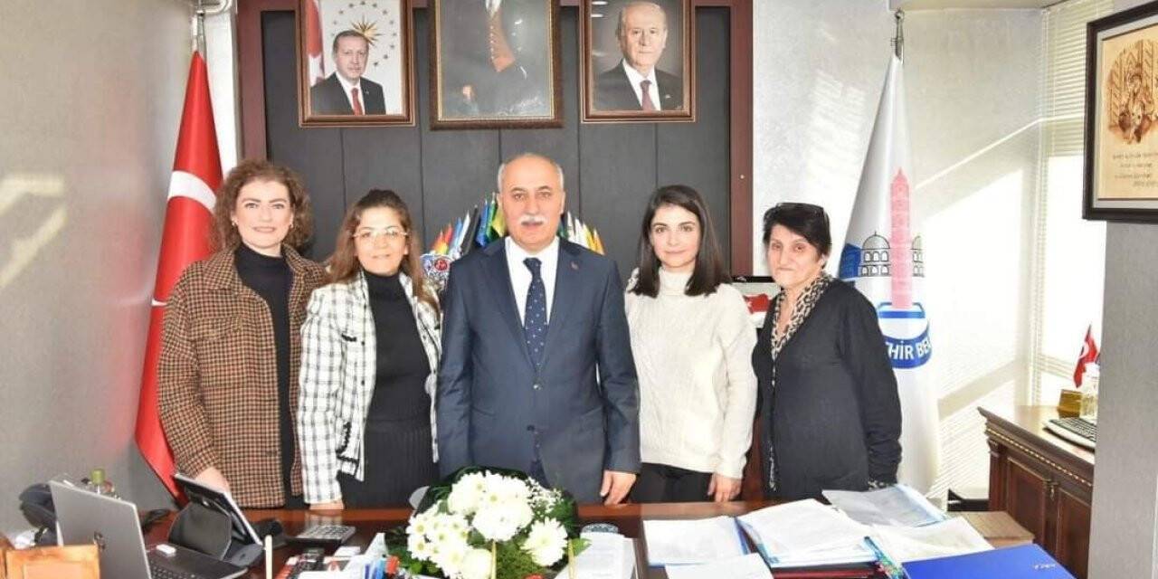 Kadın Girişimcilerden Başkan Aydın’a ziyaret