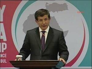 Davutoğlu Lamamra Ortak Basın Toplantısı