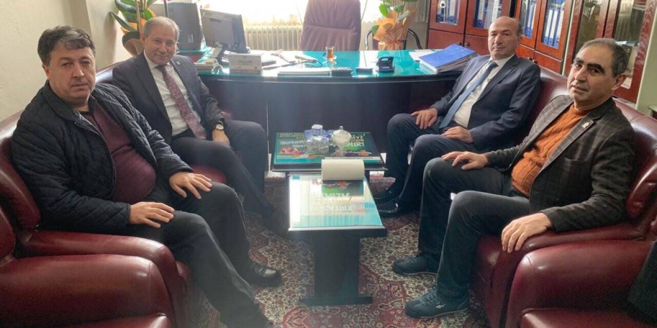 Karabacak’tan Kuşpınar’a hayırlı olsun ziyareti