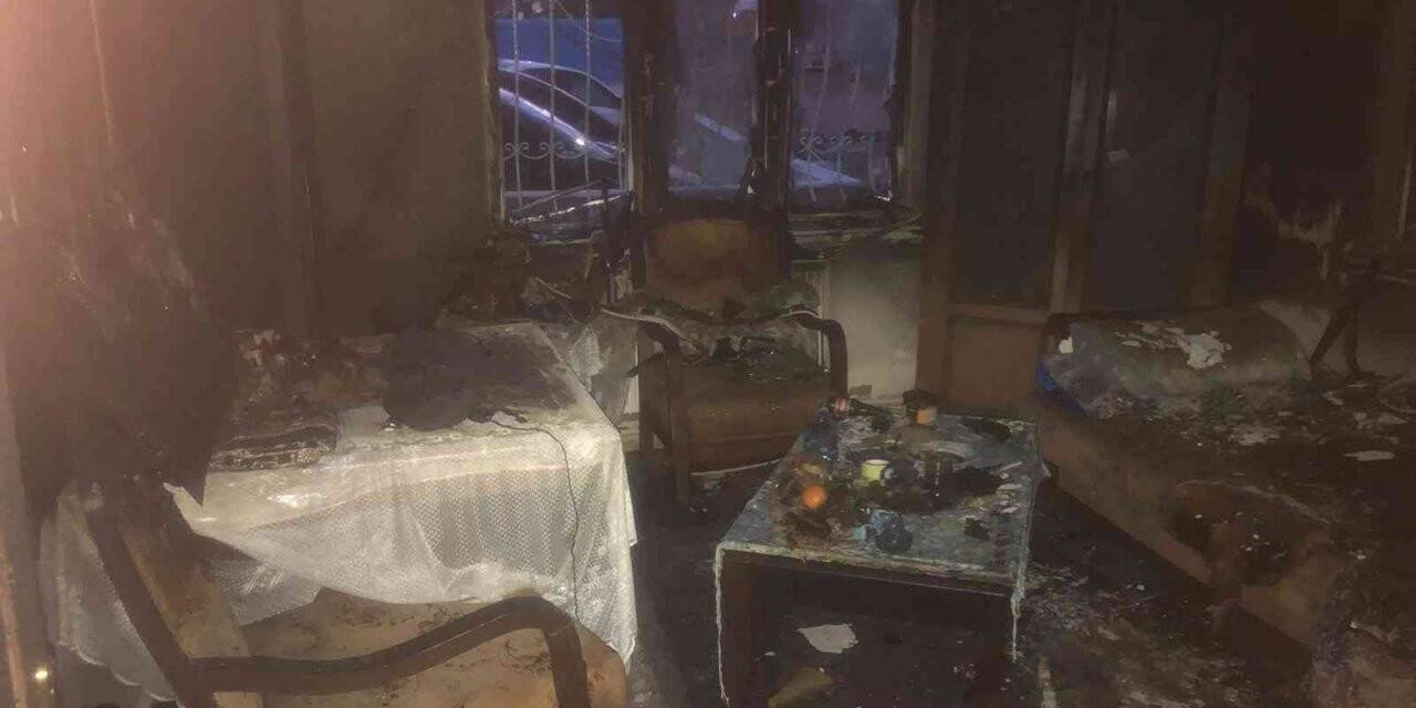 Tekirdağ’da ev yangını: 1 ölü