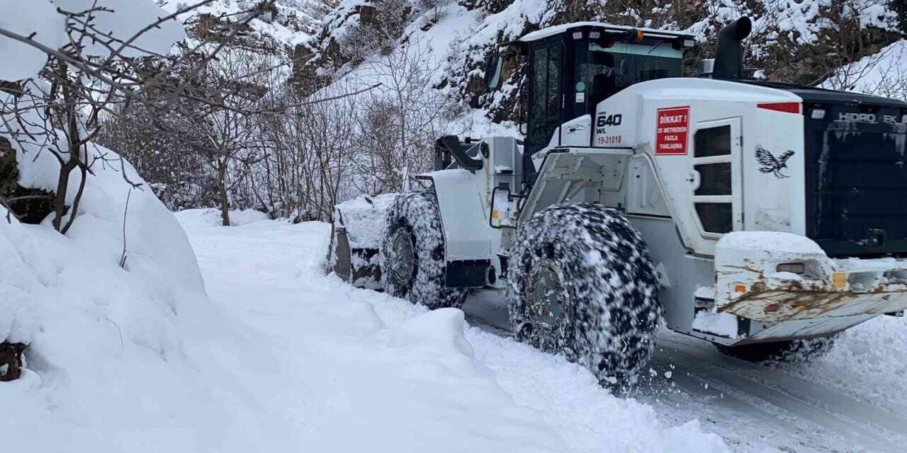 Hakkari’de 285 yerleşim yerinin yolu ulaşıma kapandı