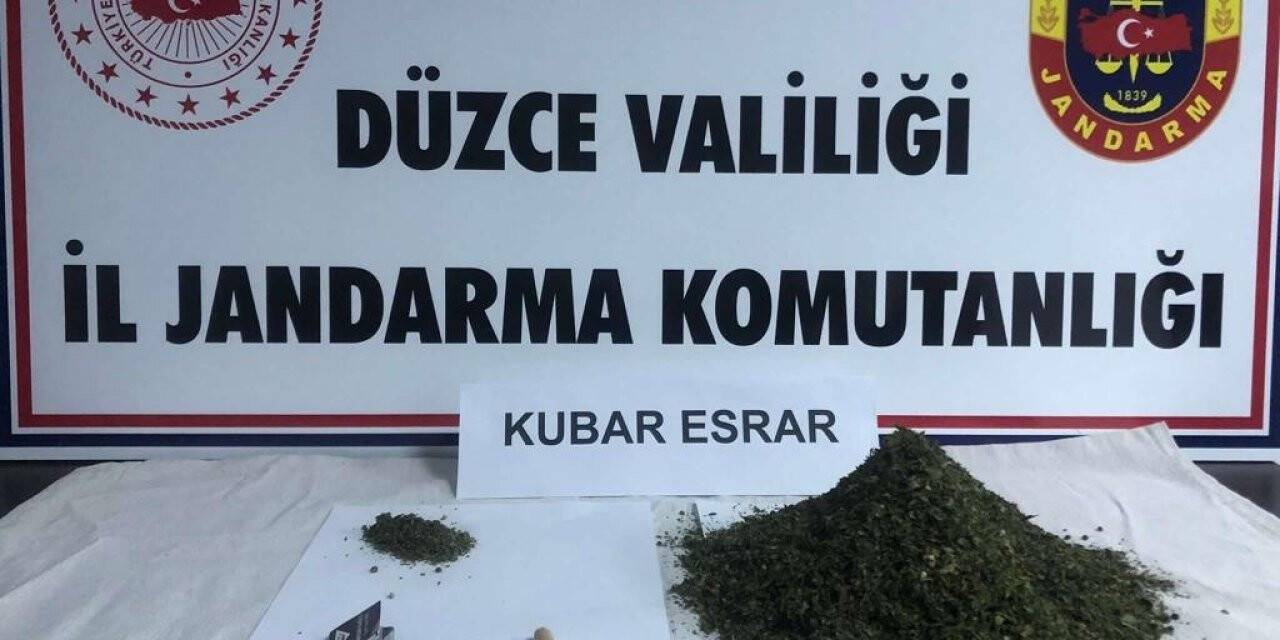 Düzce’de 305 gram uyuşturucu ele geçirildi
