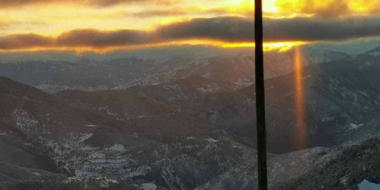 Güneş Zigana’yı böyle ışınladı