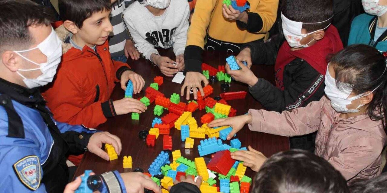 Toplum destekli polisler, engelliler için etkinlik düzenledi