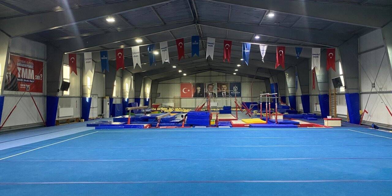 Olimpiyat şampiyonları bu salonda yetişecek