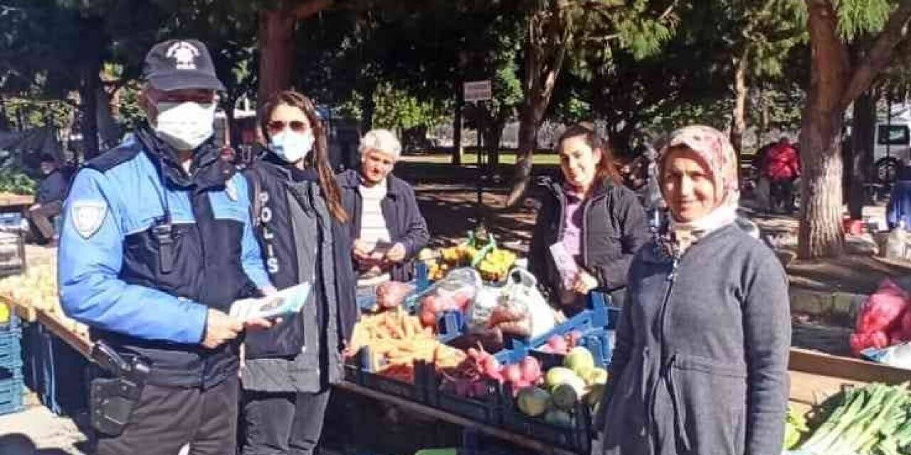 Bozyazı polisi KADES ve dolandırıcılık konusunda bilgilendirdi