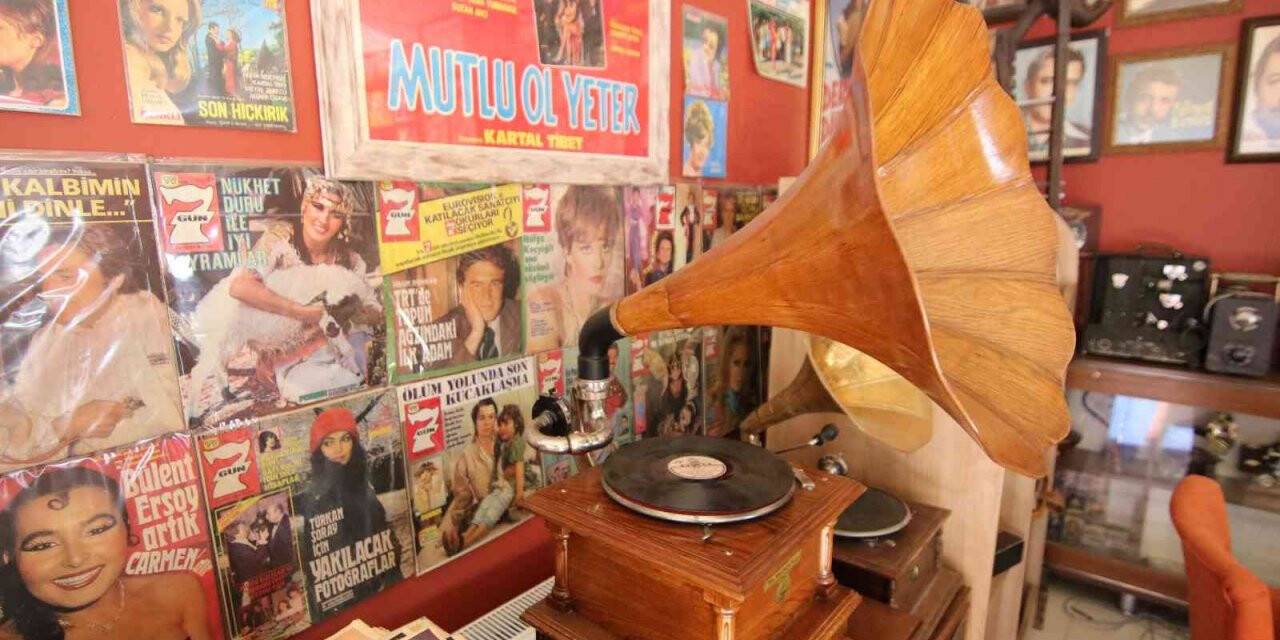 Kırşehir’de, müzeyi andıran kafeterya