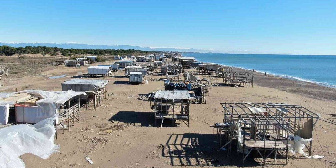 Antalya’da 5 yıldızlı otellere komşu çardaklara yıkım kararı