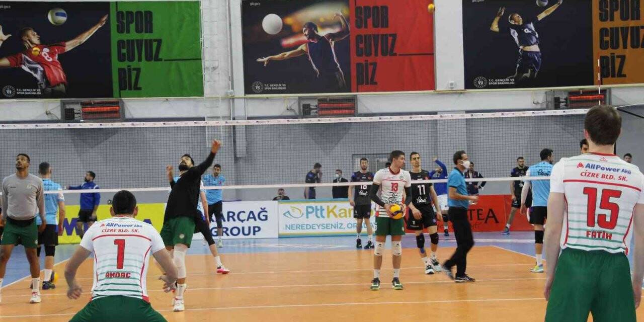 Efeler Ligi: Cizre Belediyespor: 0 - Halkbank: 3