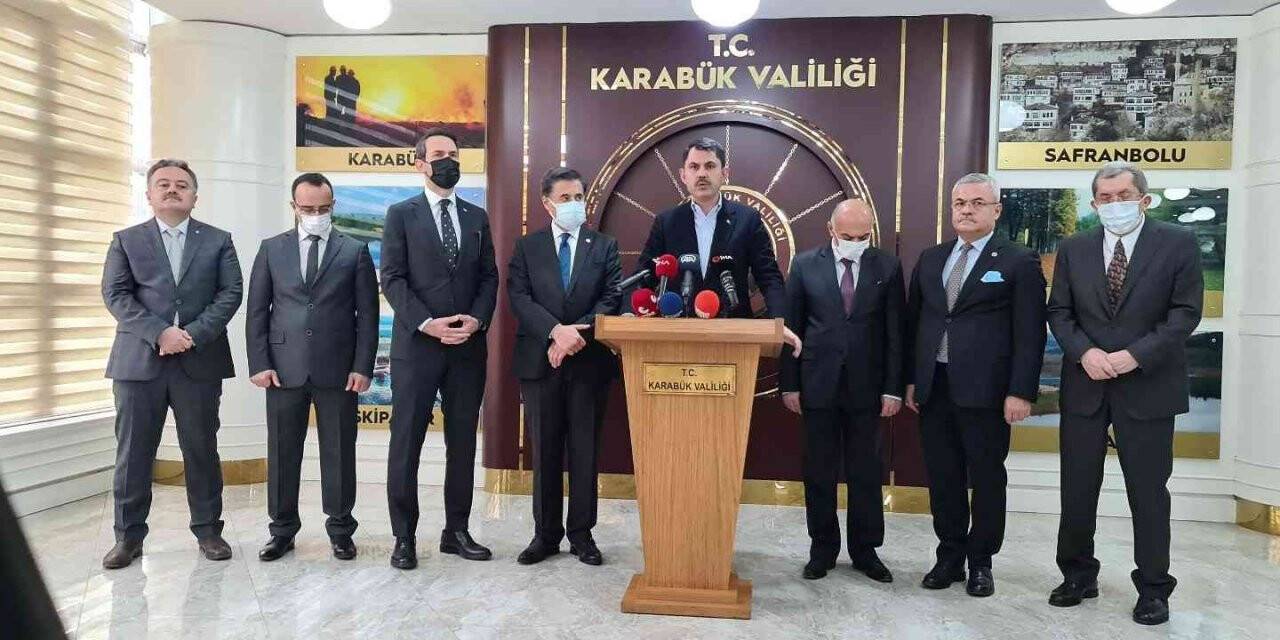 Bakan Kurum: “Bugüne kadar Cumhurbaşkanımızın liderliğinde Karabük’e tam 11,5 milyar liralık yatırım yaptık”