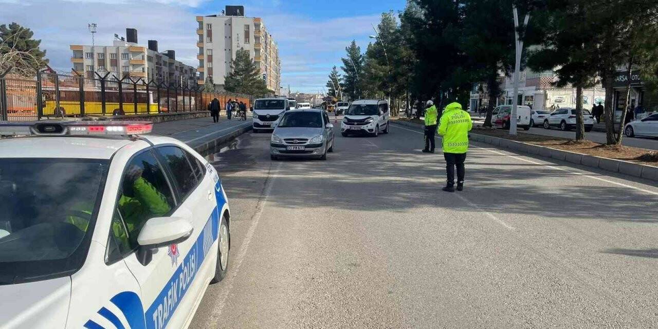 Trafik ekipleri denetim yaptı