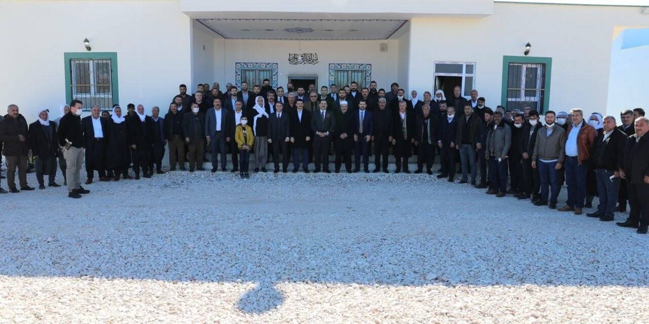 Haliliye’de caminin açılışı dualarla yapıldı