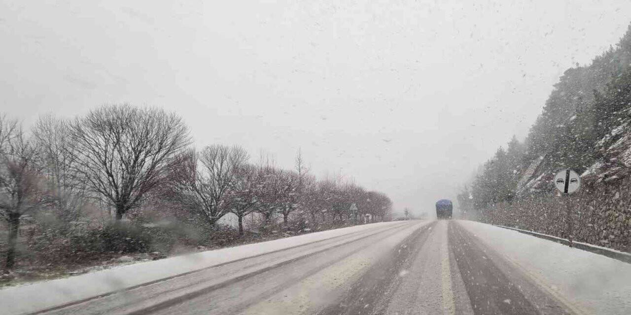 Sinop’ta kar yağışı