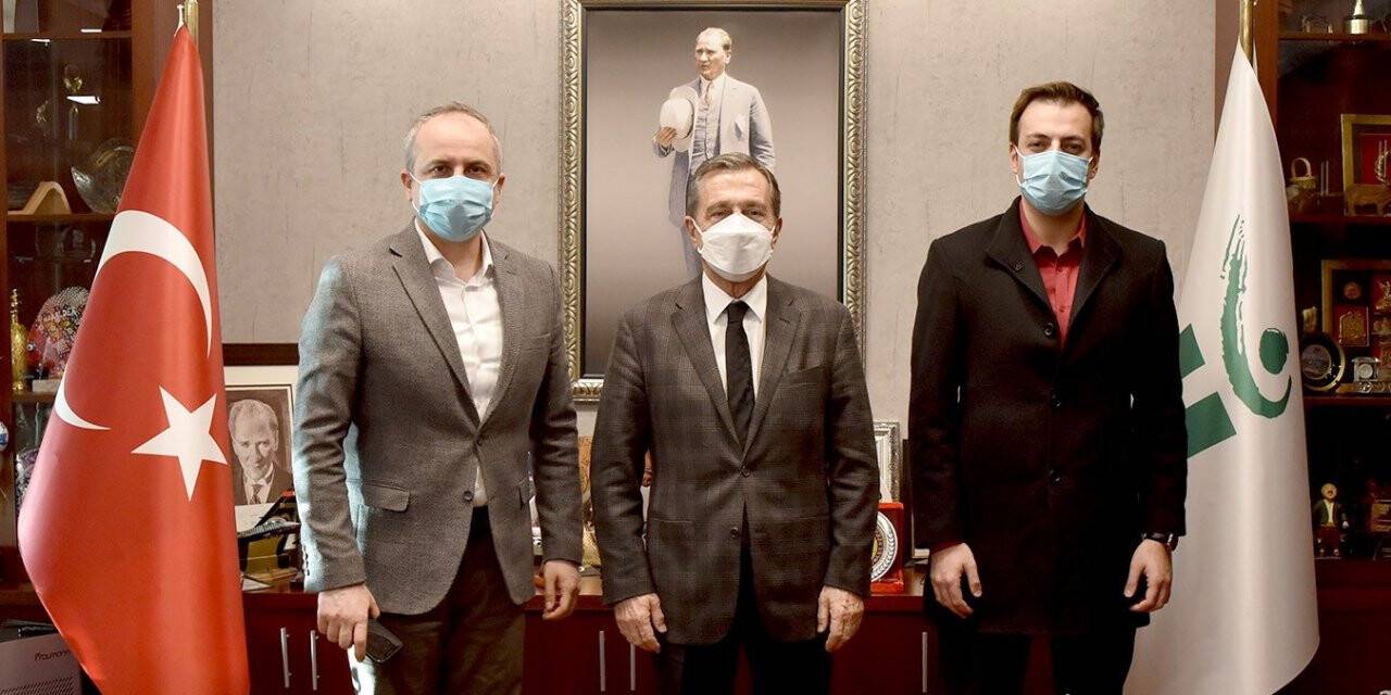 Espark’ın yeni müdürü Kırcalı, Başkan Ataç’ı makamında ziyaret etti