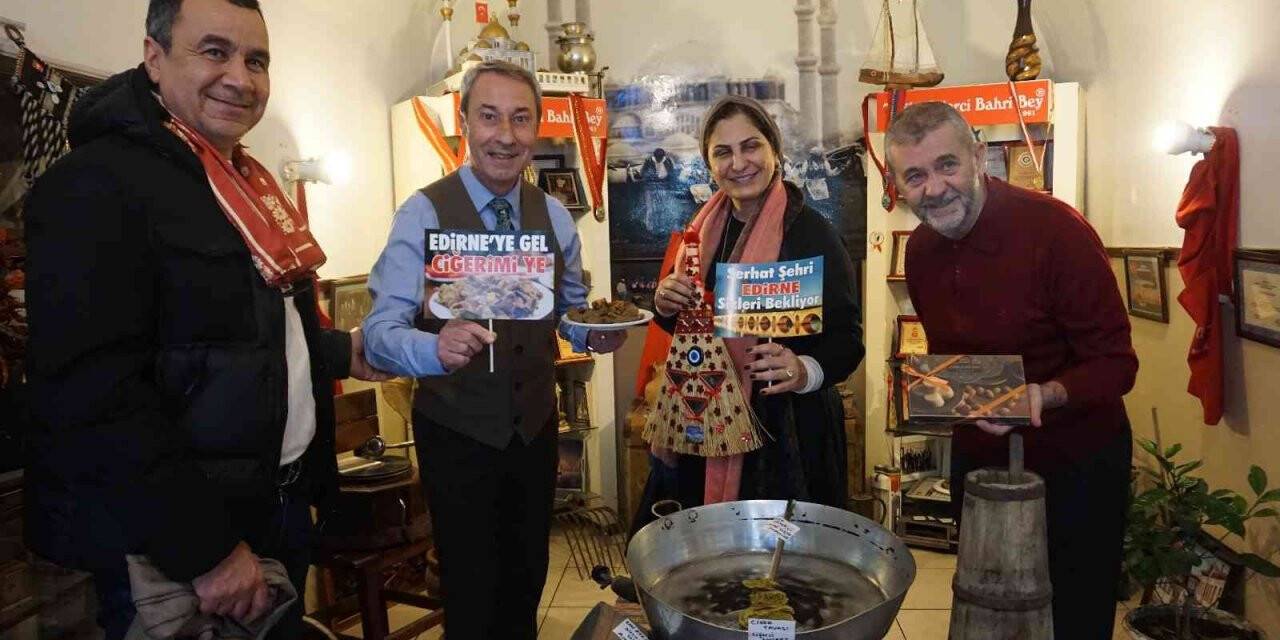 Kuveyt İstanbul Başkonsolosu ve eşi yöresel lezzetlere hayran kaldı