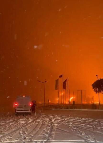 Kahramanmaraş’ta petrol boru hattında patlama