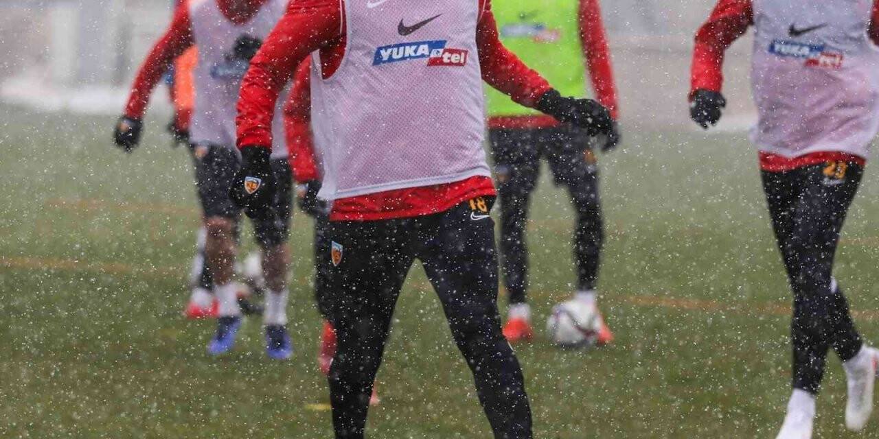Kayserispor, Başakşehir maçı hazırlıklarını tamamladı