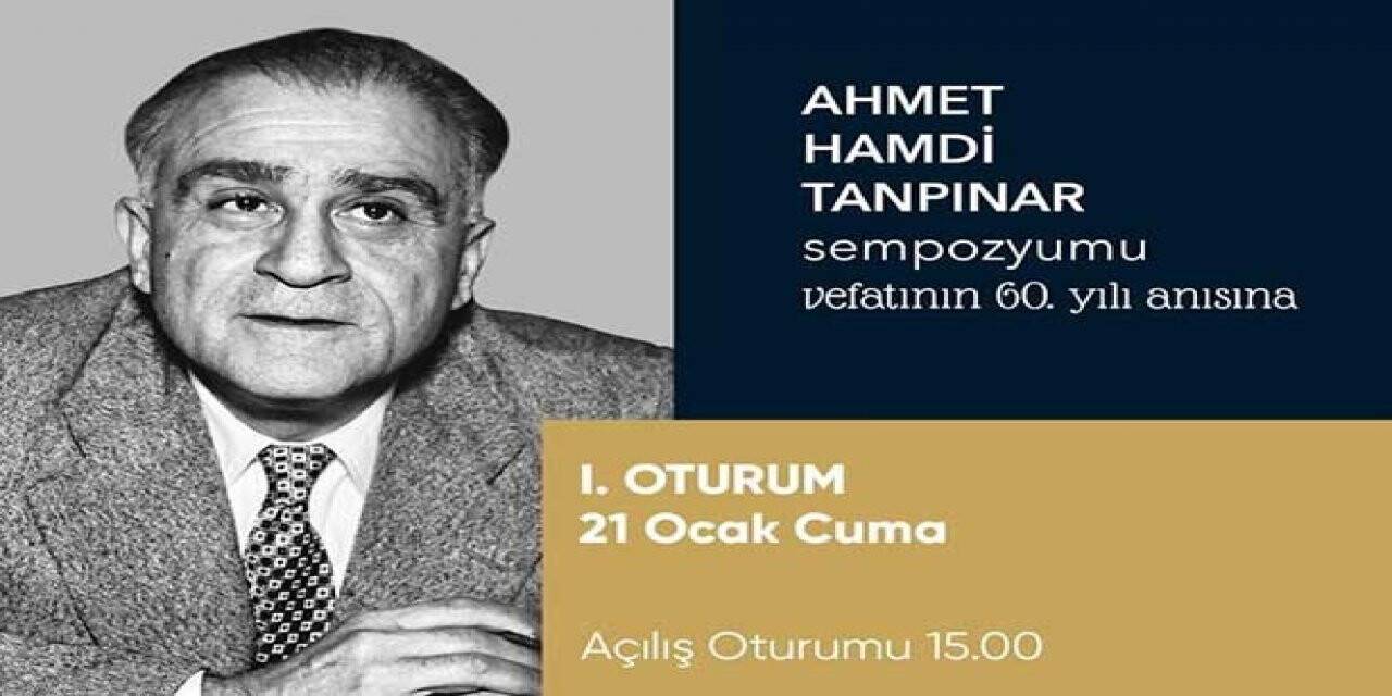 Ahmet Hamdi Tanpınar vefatının 60. yılında Zeytinburnu’nda anılıyor