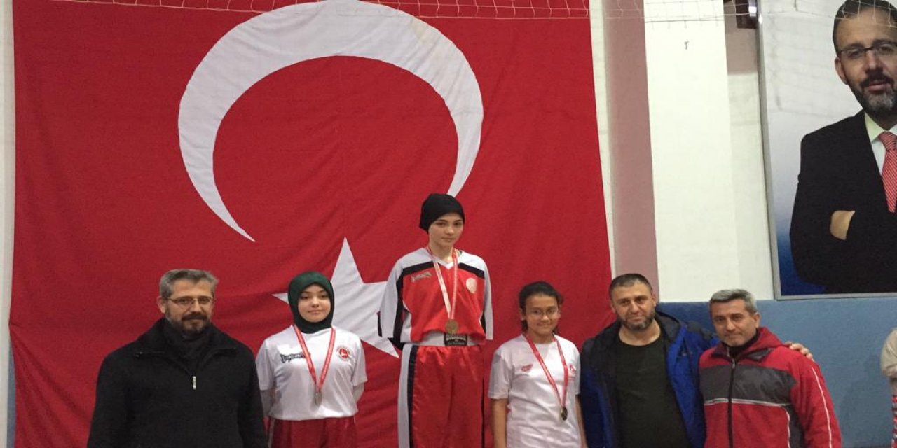 Karatay Belediyespor Kulübü sporcularından büyük başarı