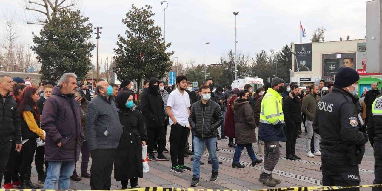 Şehir merkezinde şok olay, görenler oraya koştu