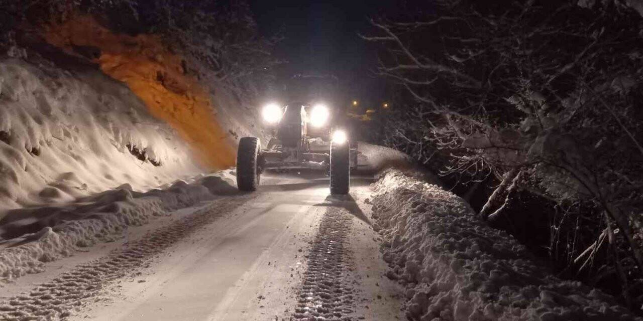 Düzce’de 47 köy yolu ulaşıma açıldı