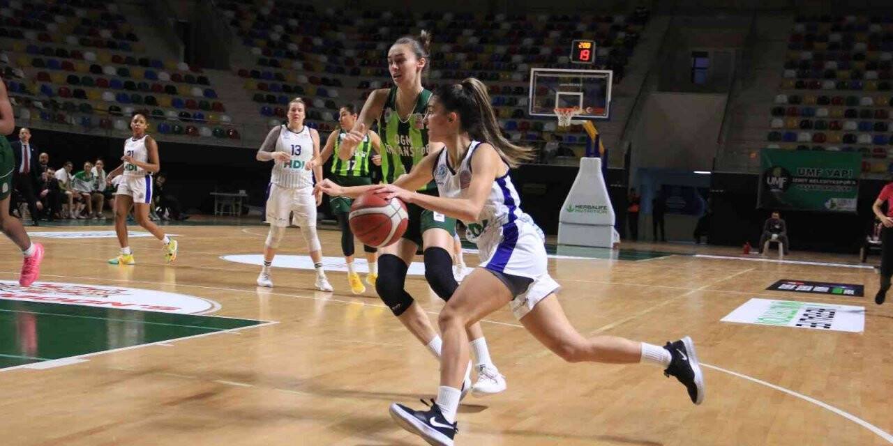 Kadınlar Basketbol Süper Ligi: UMF Yapı İzmit Belediyespor: 65 - OGM Ormanspor: 86