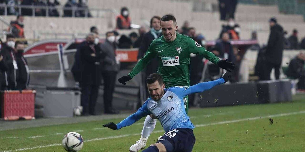 Spor Toto 1. Lig: Bursaspor: 0 - Büyükşehir Belediye Erzurumspor: 0