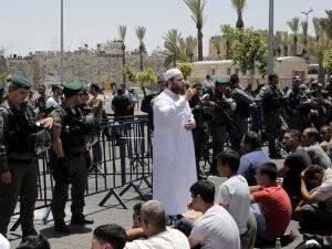 İsrail polisi, Türkleri Aksa'ya girişine izin vermedİ