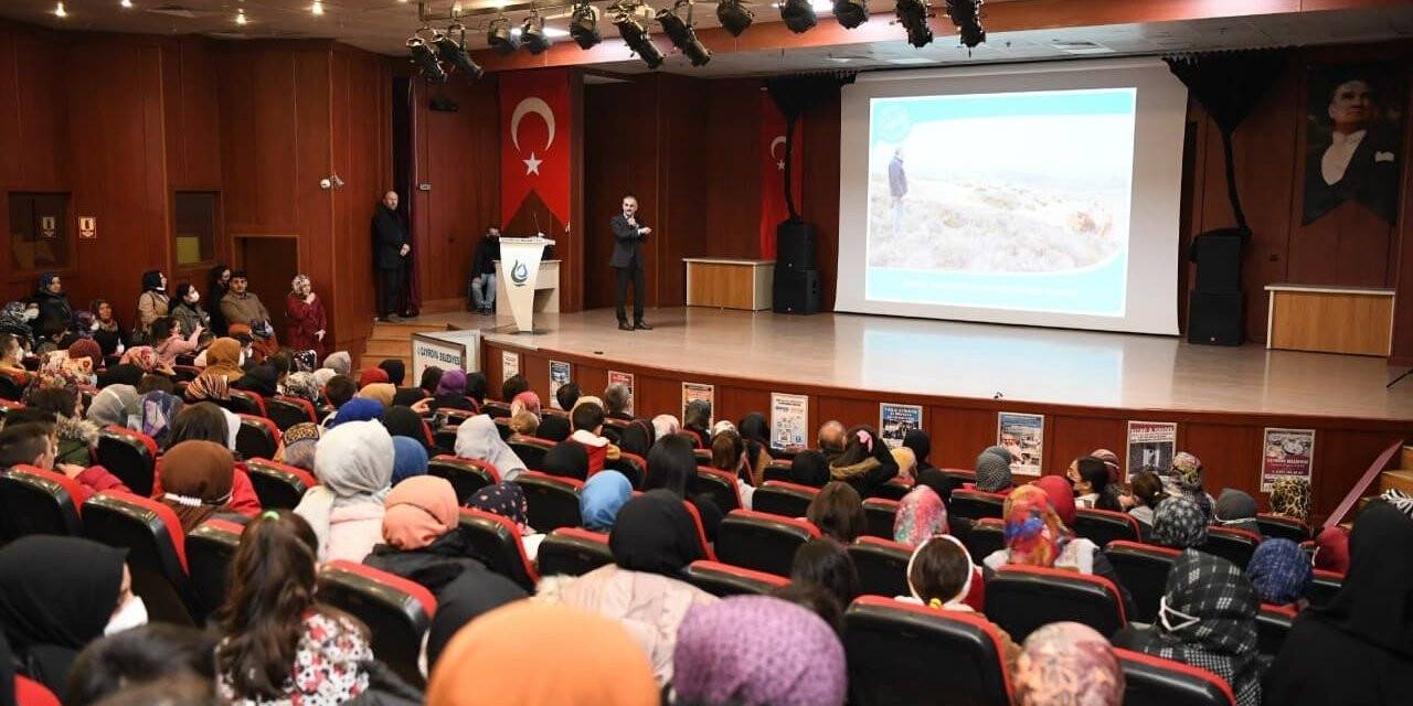 Başkan Çiftçi, kadınlara projeleri anlattı