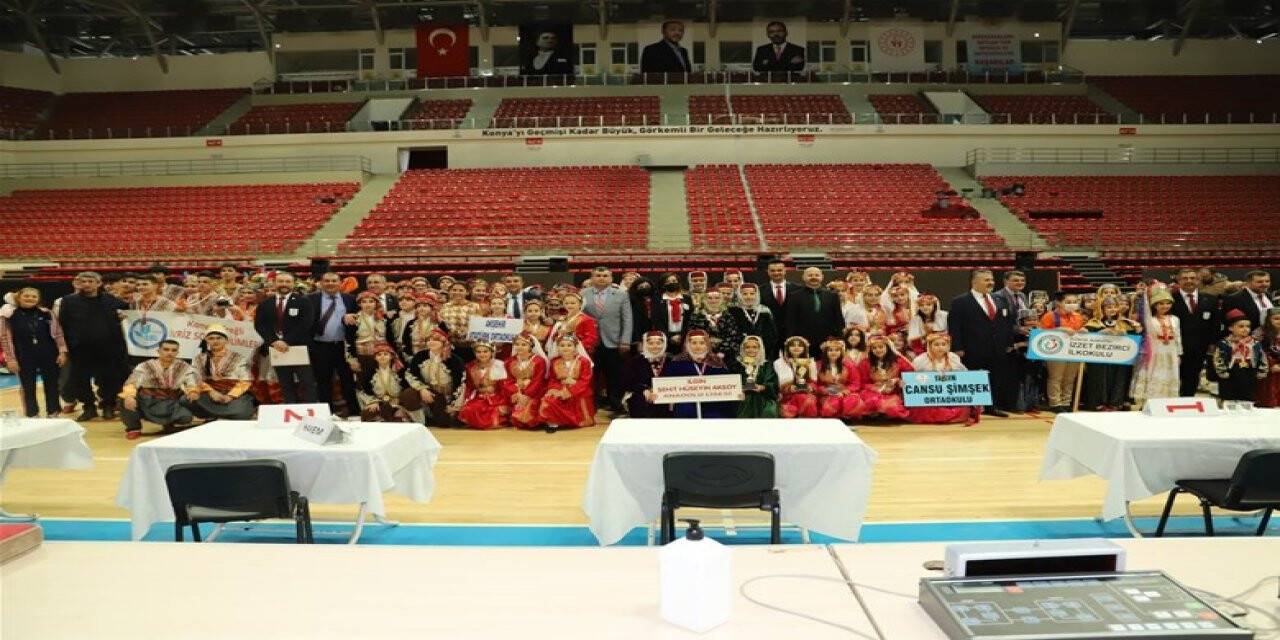 Okul Sporları Halk Oyunları İl Birinciliği müsabakaları sona erdi