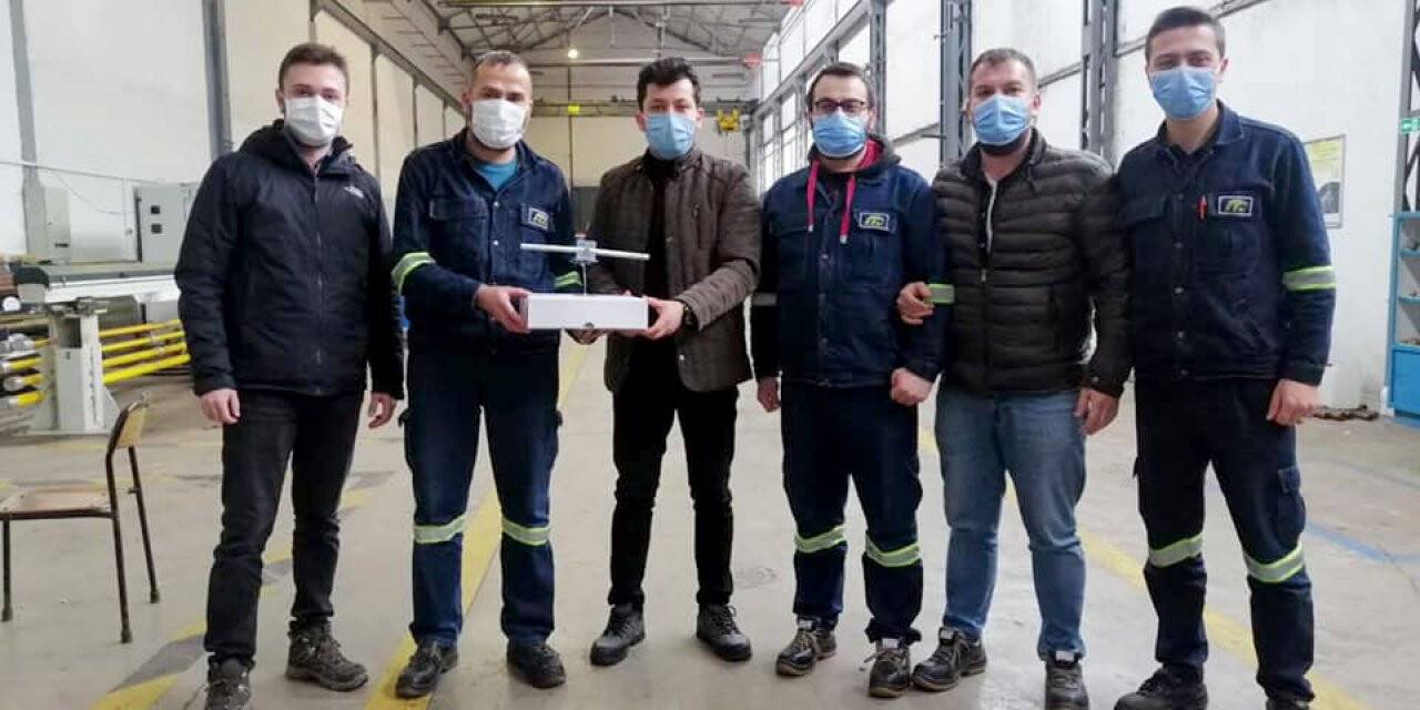 Uzaya fırlatılan uydunun metal iskeleti TTK’dan