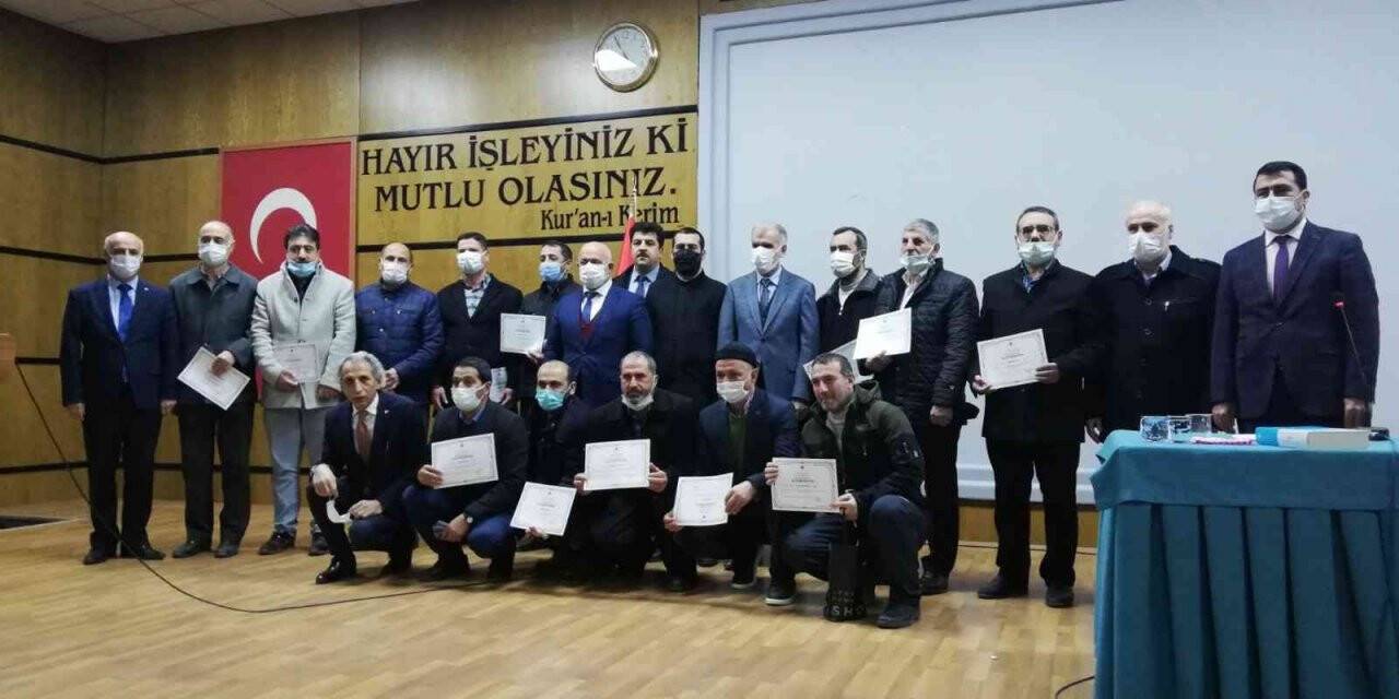 Elazığ’da hafızlığı muhafaza hizmet içi eğitim kursu