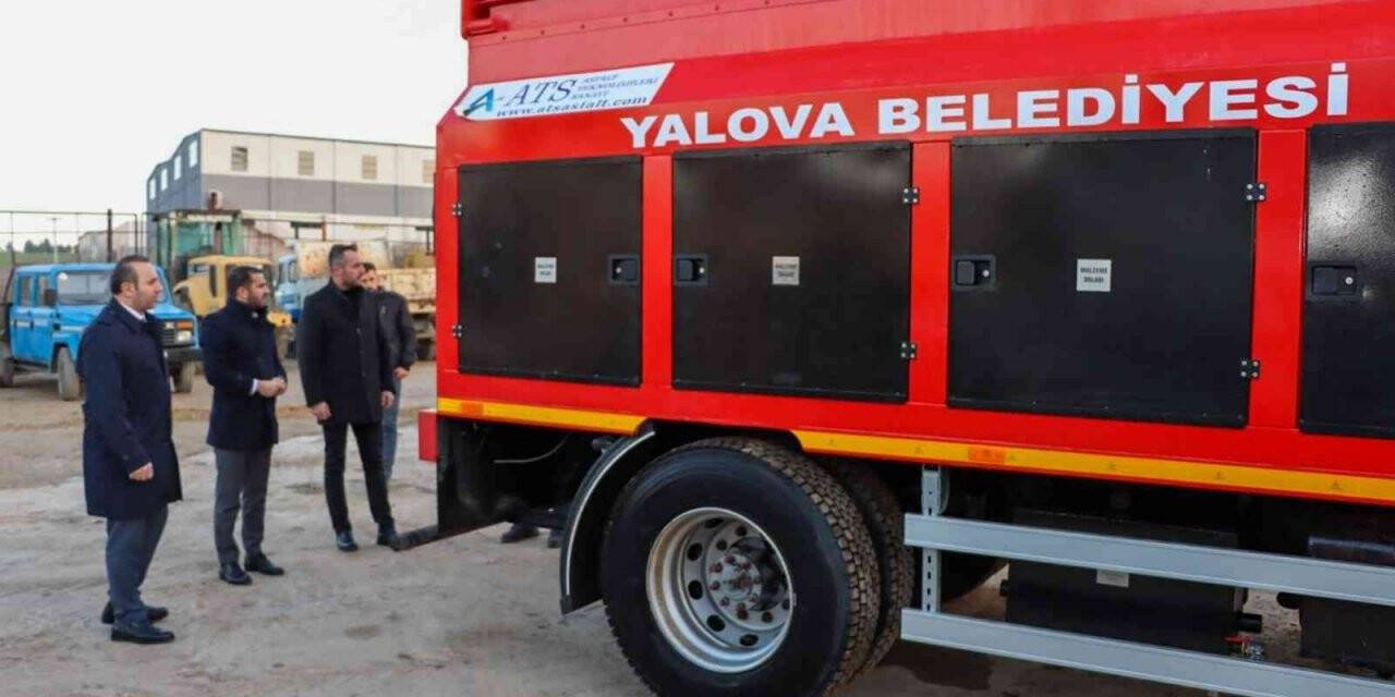 Yalova Belediyesi araç filosunu büyütmeye devam ediyor
